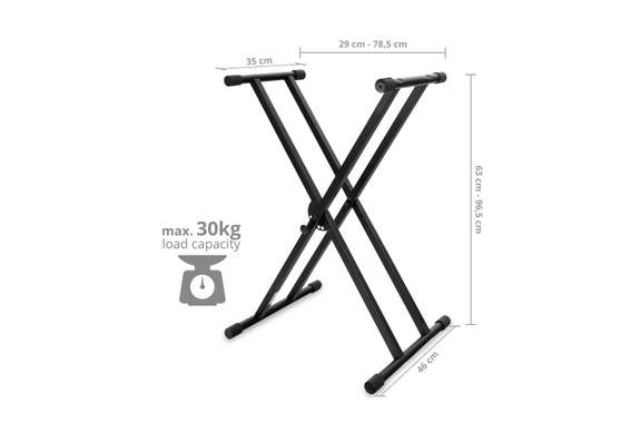 Classic Cantabile Set Tastiera Pro Supporto Tastiera + Panchetta Tastiera image 4
