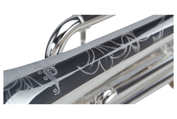 Lechgold TR-16S Bb-trompet verzilverd image 4