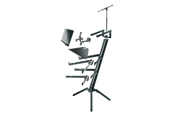 K&M 18860 Keyboardständer "Spider Pro" Silber image 4