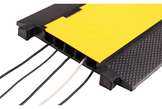 Pronomic Protector 5-90L V2 Passerelle de Câbles 5 Compartiments avec Connecteur 4x Set image 4