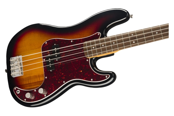 Squier Classic Vibe '60s Precision Bass LRL 3-Color Sunburst Gigbag Set image 4