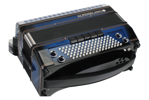 Alpenklang Pro Fisarmonica IV 96 MHR Shadow Blue image 4