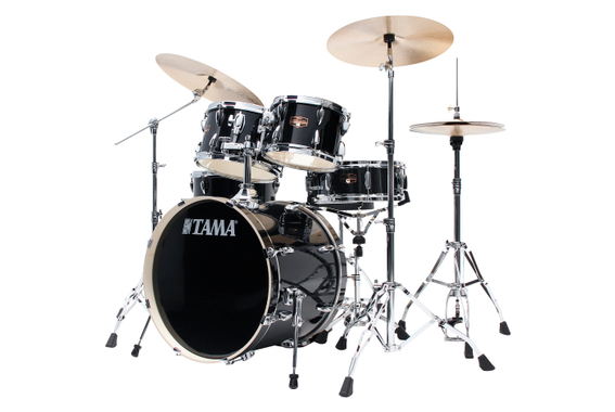 Tama IP50H6W-HBK Imperialstar Drumkit Hairline Black Set inkl. Gigbags image 4