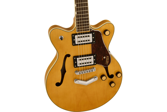 Gretsch G2655 Streamliner Center Block Jr. Double-Cut Con V-Stoptail Village Amber image 4