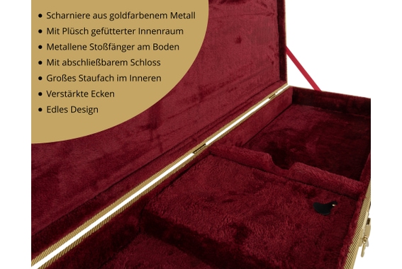 Shaman EGHCRT-1122TW Hardcase Guitare Électrique Tweed image 4