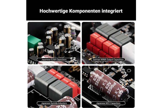 Fosi Audio V3 Stereo HiFi Verstärker  - Retoure (Zustand: sehr gut) image 4