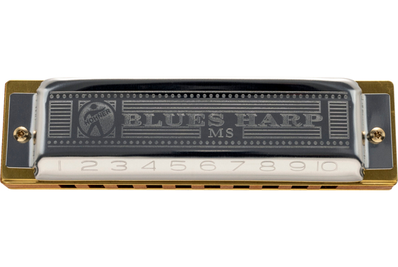 Hohner Blues Harp MS H tonalità inglese B image 4