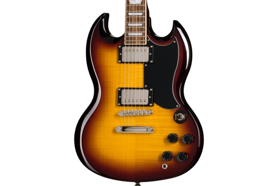 Epiphone SG Tribute Plus Vintage Sunburst image 4