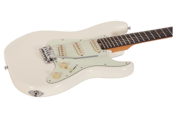 Schecter Nick Johnston Traditional SSS Atomic Snow image 4