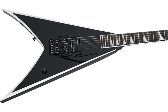 Jackson Pro Series Signature Wes Borland King V Black mit White Bevels image 4