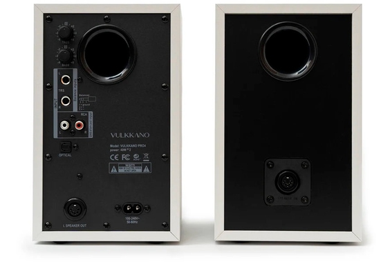 Vulkkano Pro4 Studiomonitore weiß Stativ Set image 4