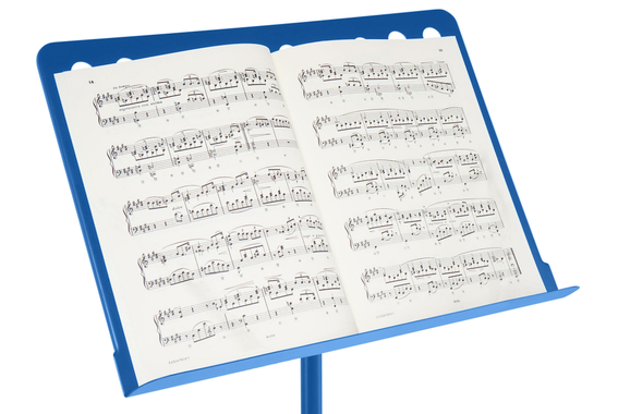 Classic Cantabile Orchesterpult Lochblech Heavy Blau 10x Set image 4