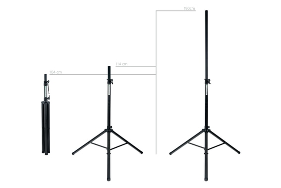 Pronomic SPS-1S Eco-Set Boxenstativ Stahl image 4