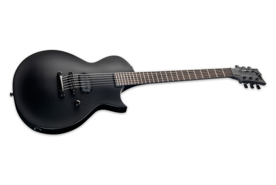 ESP LTD EC-BLACK METAL BLKS Black Satin image 4