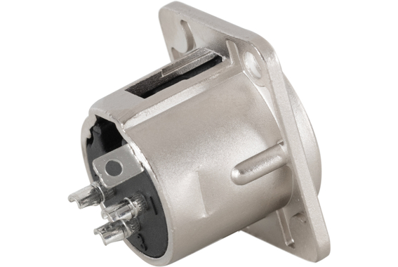 Pronomic XMD XLR Inbouwconnector Male 4x Set image 4