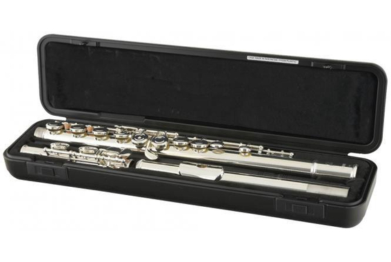 Yamaha YFL-372 Dwarsfluit Zilveren Kop Ringkleppen image 4