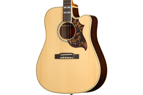 Epiphone Hummingbird Deluxe EC Natural image 4