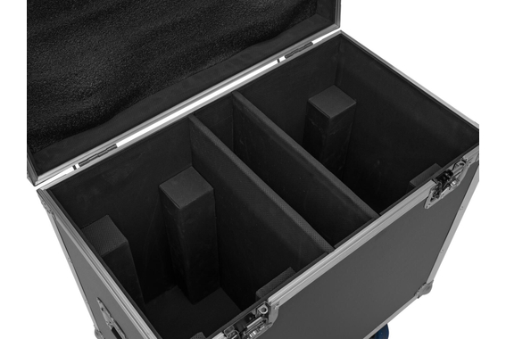 Roadinger Flightcase 2x IP TMH-H420 Met Wielen image 4