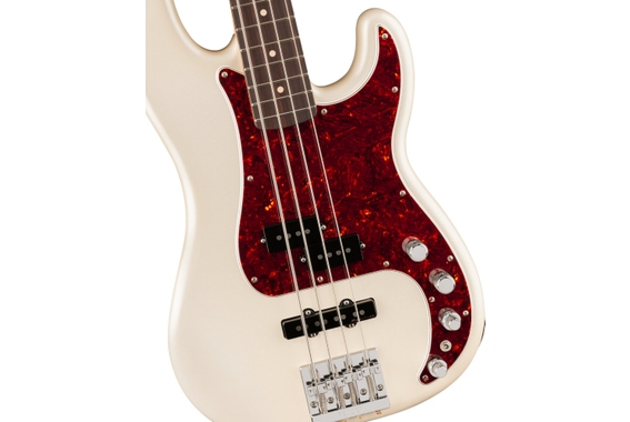 Fender Player II Modified Active Precision Bass Olympic Pearl image 4