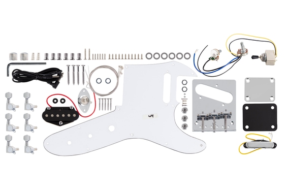 Rocktile Kit De Guitare Électrique Hollowbody Style TL image 4
