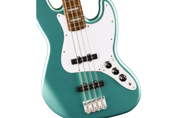 Squier Affinity Series Active Jazz Bass Mystic Sea Foam Green image 4