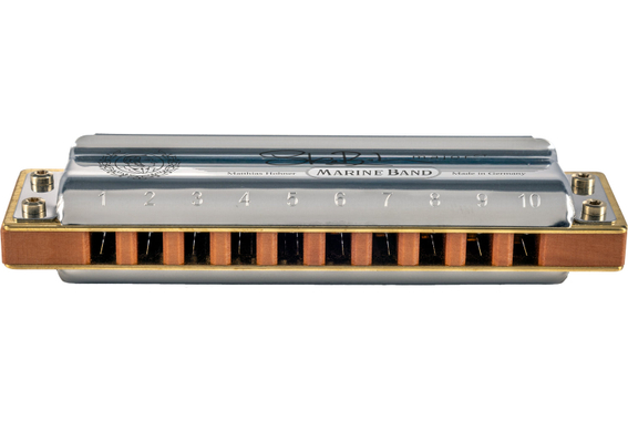 Hohner Marine Band Deluxe C Steve Baker Signature Armonica image 4