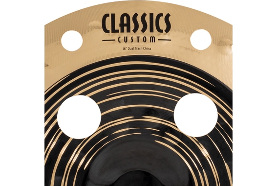 Meinl Classics Custom Dual 16" Trash China Set incl. Galgenbekkenstandaard image 4