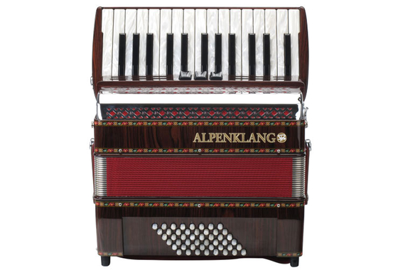 Alpenklang Pro Accordeon II 48 M Set Palissander image 4