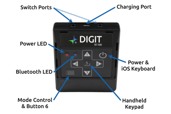 AirTurn Digit BT-500 Bluetooth Afstandsbediening image 4