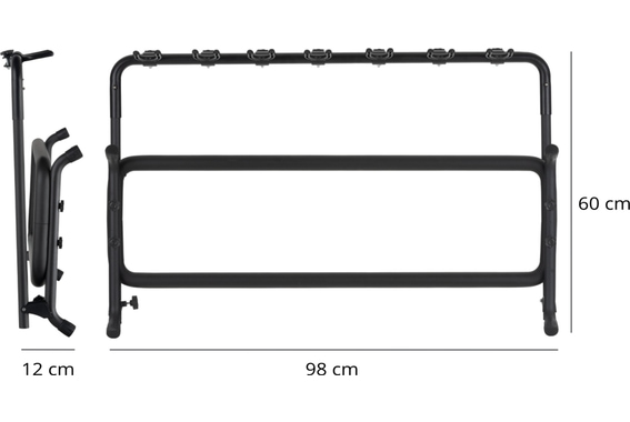 Support Multi-Guitares Classic Cantabile 7 Positions image 4