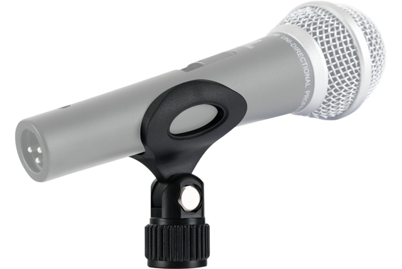 K&M 210/2 Mikrofonstativ verchromt Set inkl. Klemme image 4