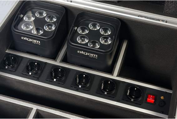 Flightcase Algam Lighting EVENT-PAR-FC avec Station de Charge image 4