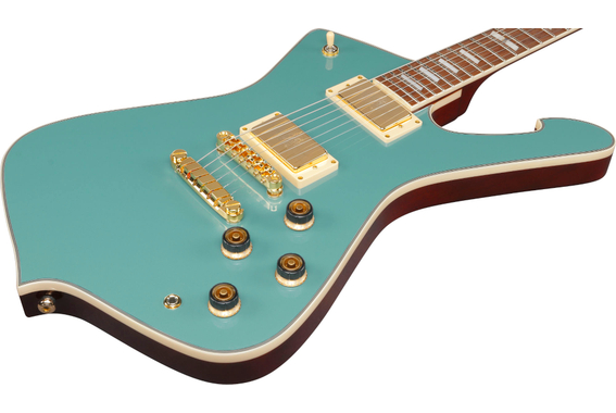 Ibanez IC420-CGM Iceman Coral Green Metallic image 4
