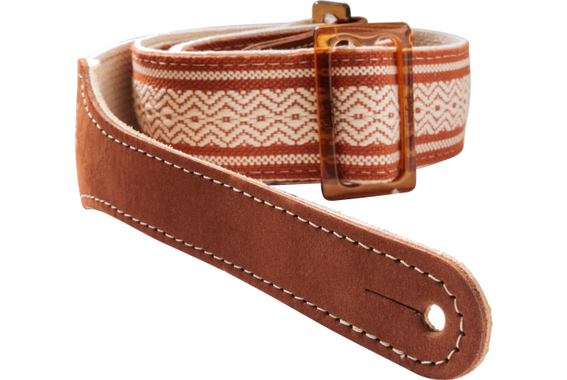 Taylor Academy Strap White/Brown image 4