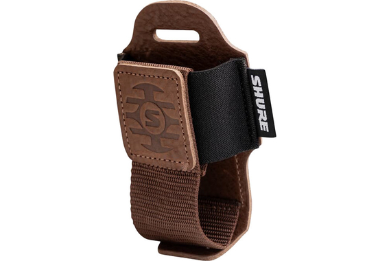 Shure SH-BODYPACK-PBN-L Wireless Transmitter Pouch Brown image 4