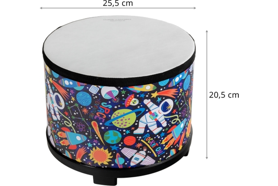 Classic Cantabile Kindertrommel Astronaut 10" image 4