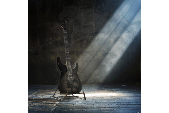 Rocktile Pro JK150-BSK E-Gitarre Skull  - Retoure (Zustand: gut) image 4