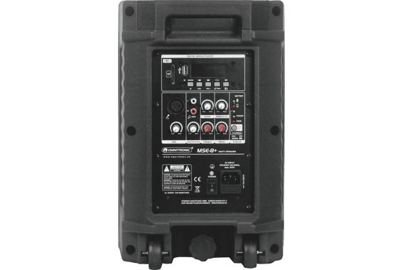 Omnitronic MSE-8+ Akku Bluetooth Partylautsprecher image 4