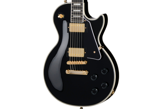 Epiphone Les Paul Custom Ebony image 4