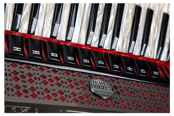 Zupan Juwel IV 96 EF/MHR Cassotto Fisarmonica Shadow Red image 4