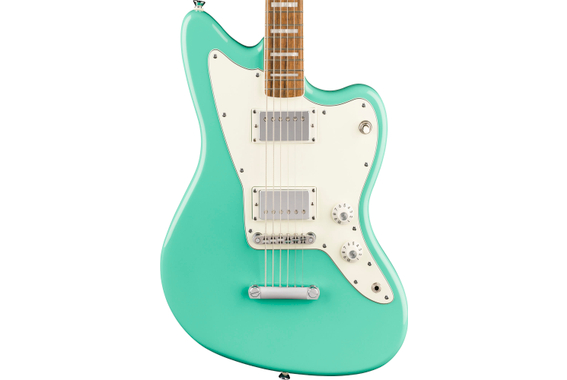 Squier Paranormal Baritone Jazzmaster HH Sea Foam Green image 4