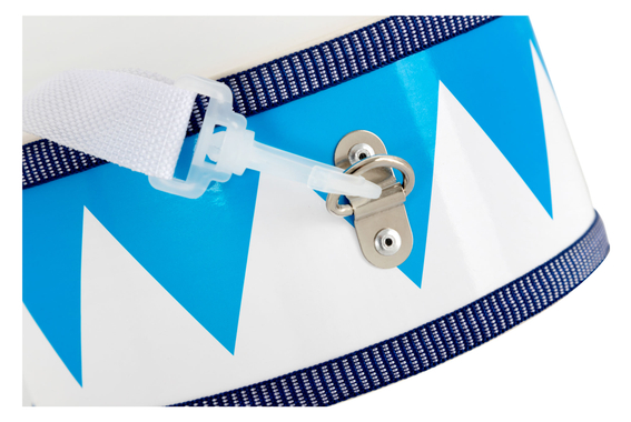 Classic Cantabile Kindertrommel 8" Wit-Blauw image 4