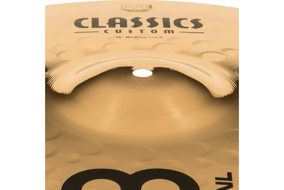 Meinl Classics Custom Brilliant 16\" Medium Crash image 4