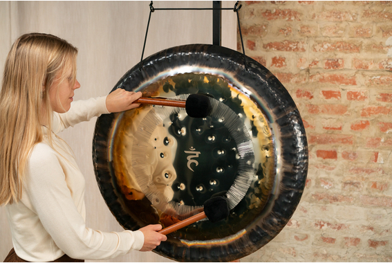 Meinl Sonic Energy Chakra Gong 32" Chakra della Gola image 4