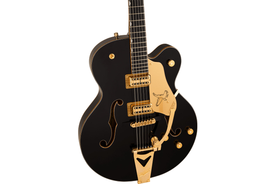 Gretsch Synchromatic Falcon Hollow Body Single-Cut with Bigsby Black image 4