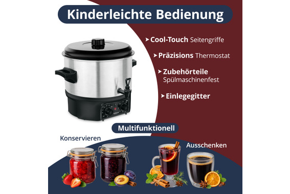 Stagecaptain GWK-16A Glühweikoker image 4