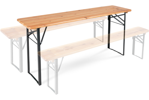 Stagecaptain BBT-180 Hirschgarten Bierzelttisch 177 cm Naturel image 4