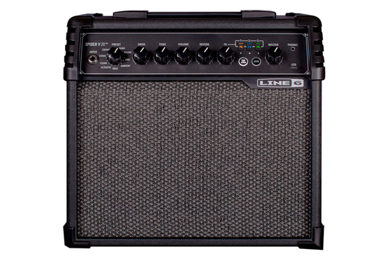 Line6 Spider V 20 MKII Ensemble Ampli Guitare image 4