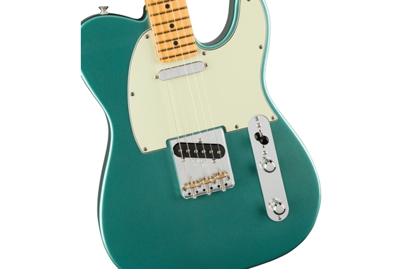 Fender American Professional Classic Telecaster Faded Sherwood Green Metallic image 4