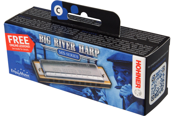 Hohner Big River Harp MS Harmonica C/G/A Majeur Set image 4